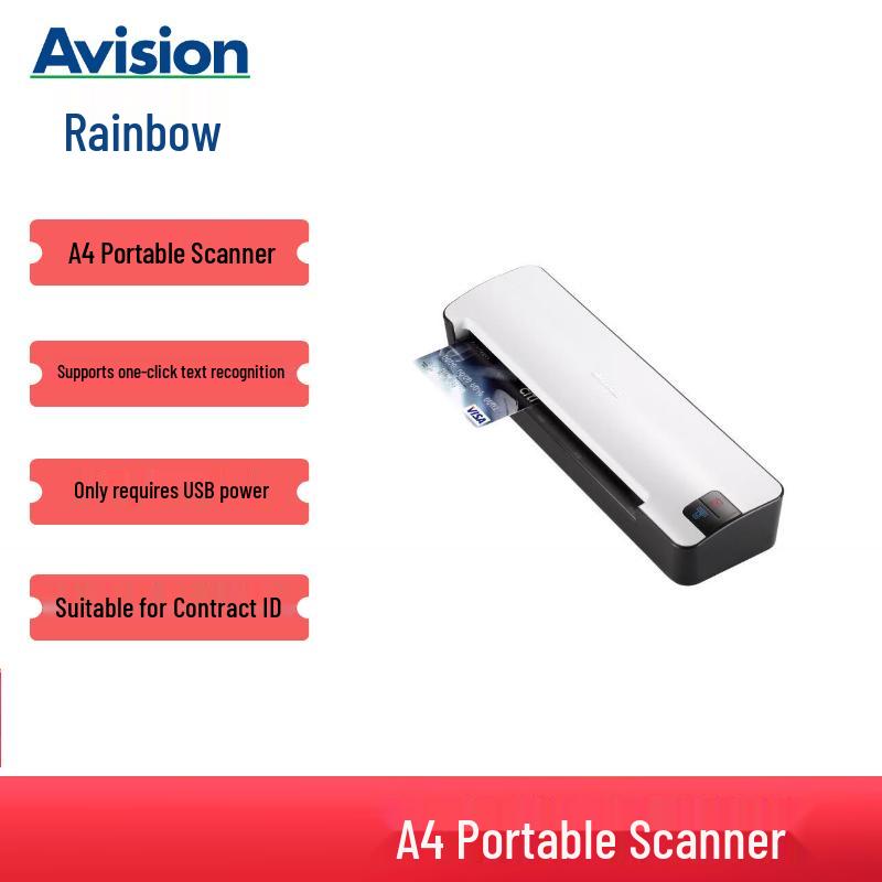 

Avision AV36 Color Duplex Portable A4 Scanner CN plug (adapter included)