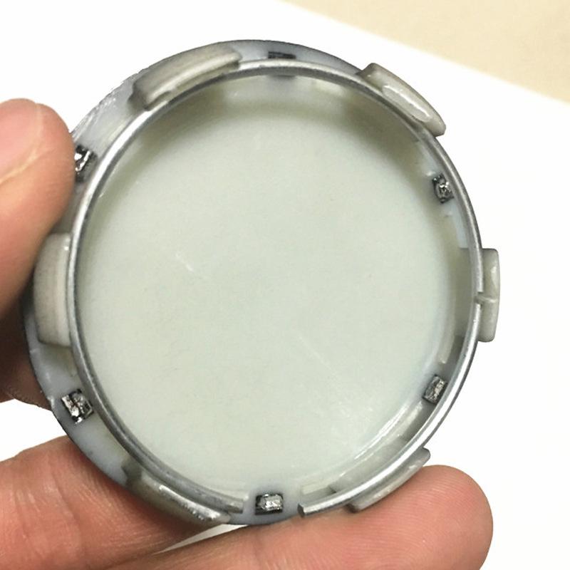 Mercedes 60mm Wielnaafdop Embleem - Zwart