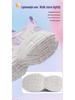 Girls' 2024 Spring/Autumn Non-slip Soft Sole Mesh Running Shoes for Big Kids