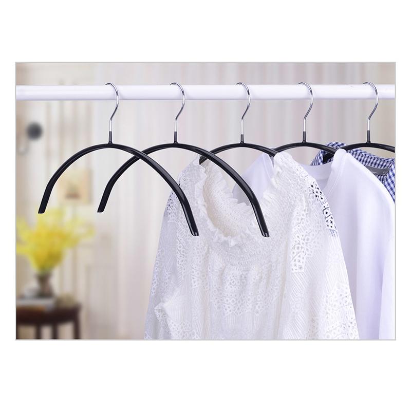 Hangers With Non-Slip Pads Clothes Hangers Perfect For Dresses Blouses And Pants Shirts Ties Scarves And Sweaters