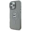 Karl Lagerfeld Klhmp16Lhlschk Iphone16 Pro 6.3 Czarny/Black Hardcase Iml Metal Choupette Head Magsafe
