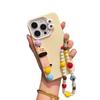 Koreanische 3D-Tier-Handyhülle mit Kette für iPhone 17 Pro Max, iPhone 15, 16, 14 Pro