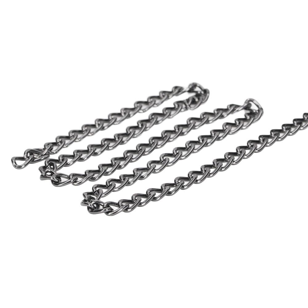 Oval Links Aluminum Chain Black Plated Chain Roll Jewelry Tools Chain Spool  Bracelet Making