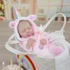 Cloveray Reborn Doll 20 Inch Cute Vinyl Doll with Changeable Clothes Baby Doll Collection Doll Perfect Gift for Christmas, Birthday, New Year