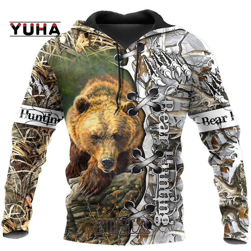 

Толстовка с капюшоном Bear Hunting 3D Print Hoodies/Sweetshirt для мужчин и женщин big black bear Bow Hunter Bear Oversized 3XL