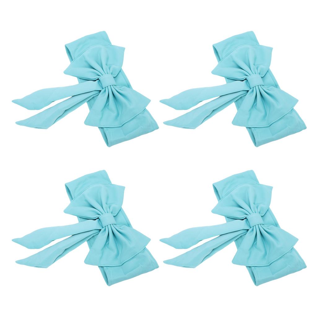 10pcs Chair Sashes for Wedding Elastic Chair Bows Sashes Decorative for Party Ceremony Reception Banquet Decorations