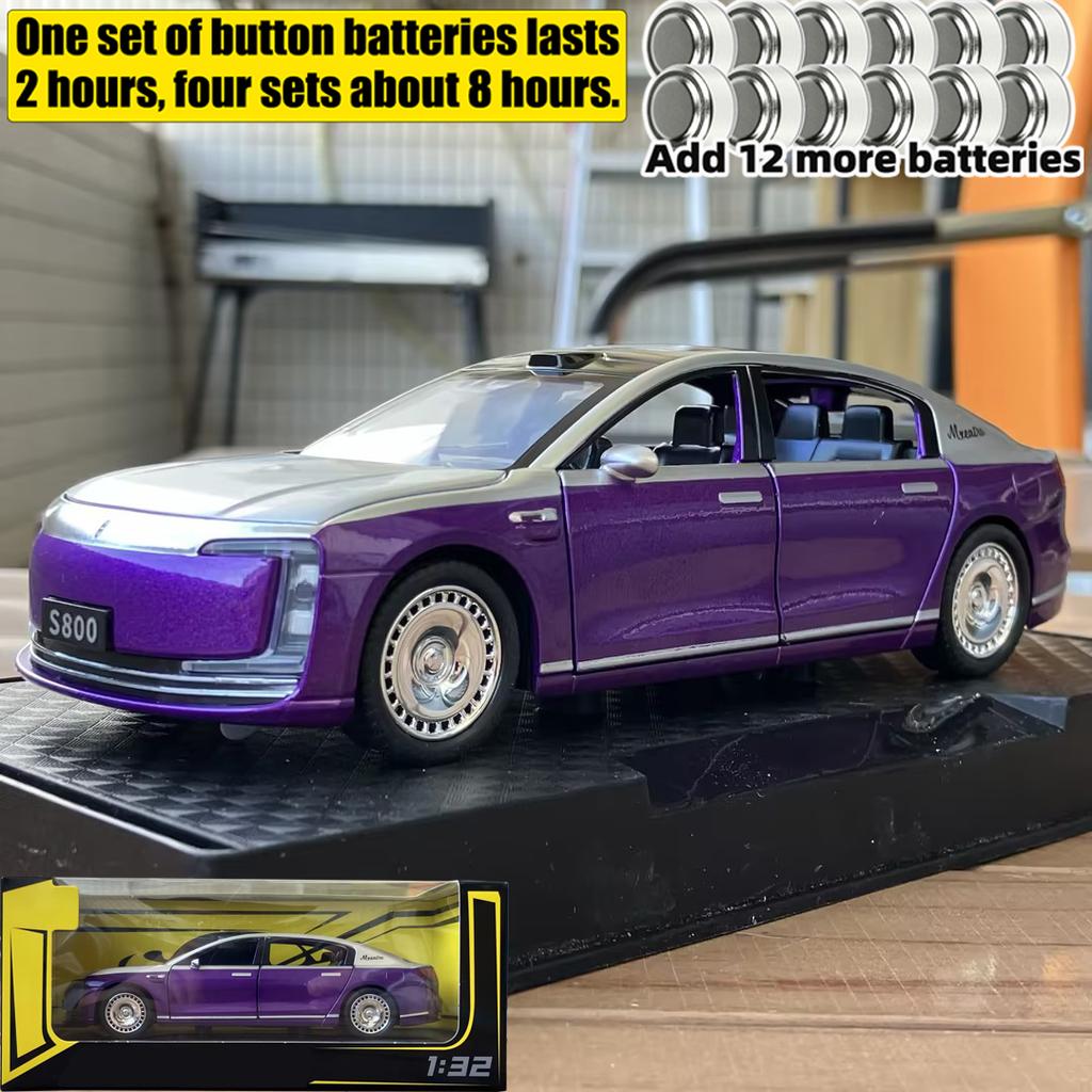 1:32 MAEXTRO S800 Luxusní auto Slitina Kov Odlitek Model auta Vysoká simulace Domov Trendy Ozdoby Sbírka Hobby Dárky Děti