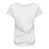 Adidas Série Neo Basic T-shirt décontracté à manches courtes et col rond avec motif lettre pour femme Blanc CD6649