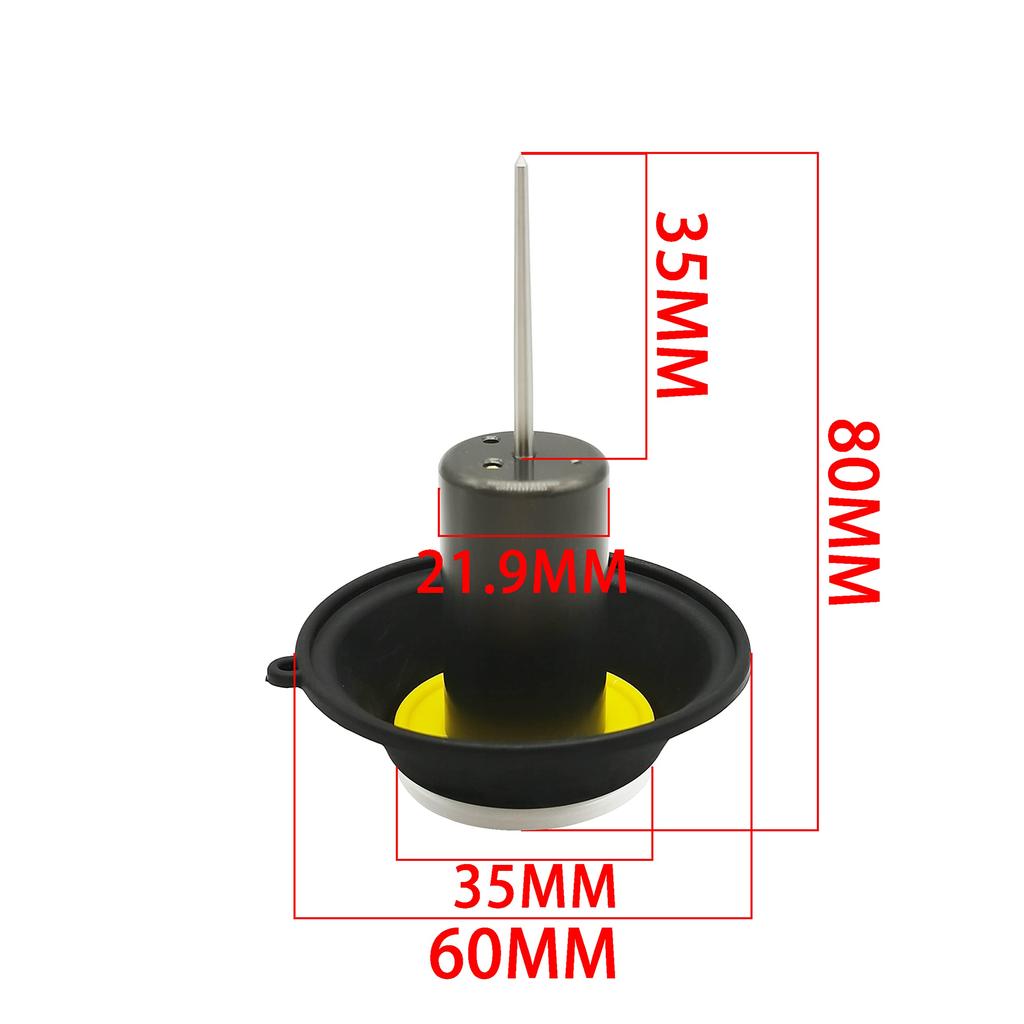 2 Set CB125TD Carburetor Repair Kit Suitable for Honda Super Dream HG125-3A CB-125T CBT-125 Carburetor with 1982-1988 Plunger Assembly