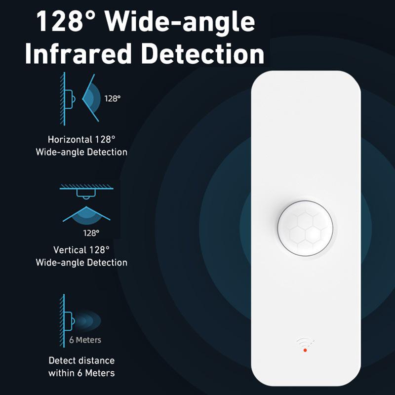 Smart WiFi/Zigbee Human Infrared Sensor with Mobile Alerts for Home Security