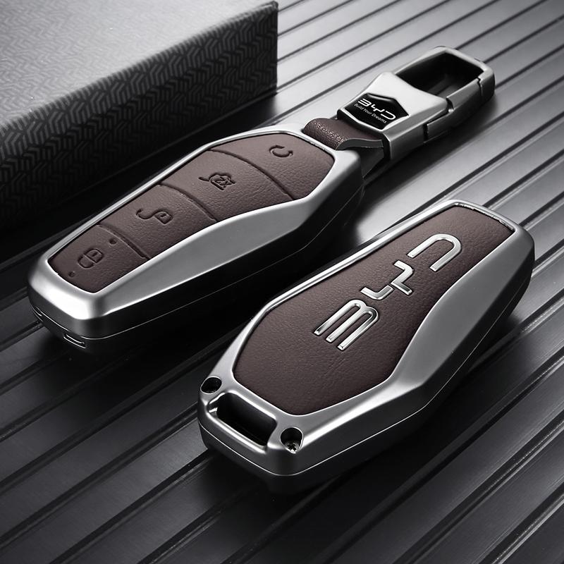 Car Key Case For Byd Qin Plus Ev Car Key Case Song Pro Dmi Tang Seal Dolphin Han Ev And Yuan Plus Car Accessories Interior Shell