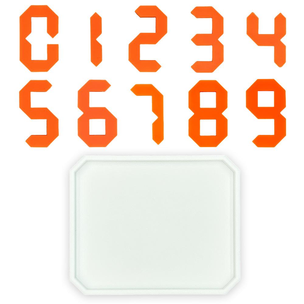 Non-Toxic Difficult Puzzles Challengesilicone Digital Battle Puzzle Parent Child Interactive Logical Thinking Toy Game