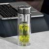 WANXIANG Double-Layer Glass Tea Infuser Bottle