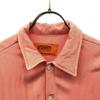UNIVERSAL OVERALL CHICAGO Rayon Short sleeve Work shirt S pink Men's Used