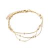 European & American Multi-layer Chain Anklet: Personalized, Versatile Jewelry for Women - Stackable Fashion Accessory