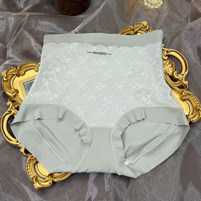 Women's Spring and Summer New Seamless Breathable Antibacterial High Waisted Underwear