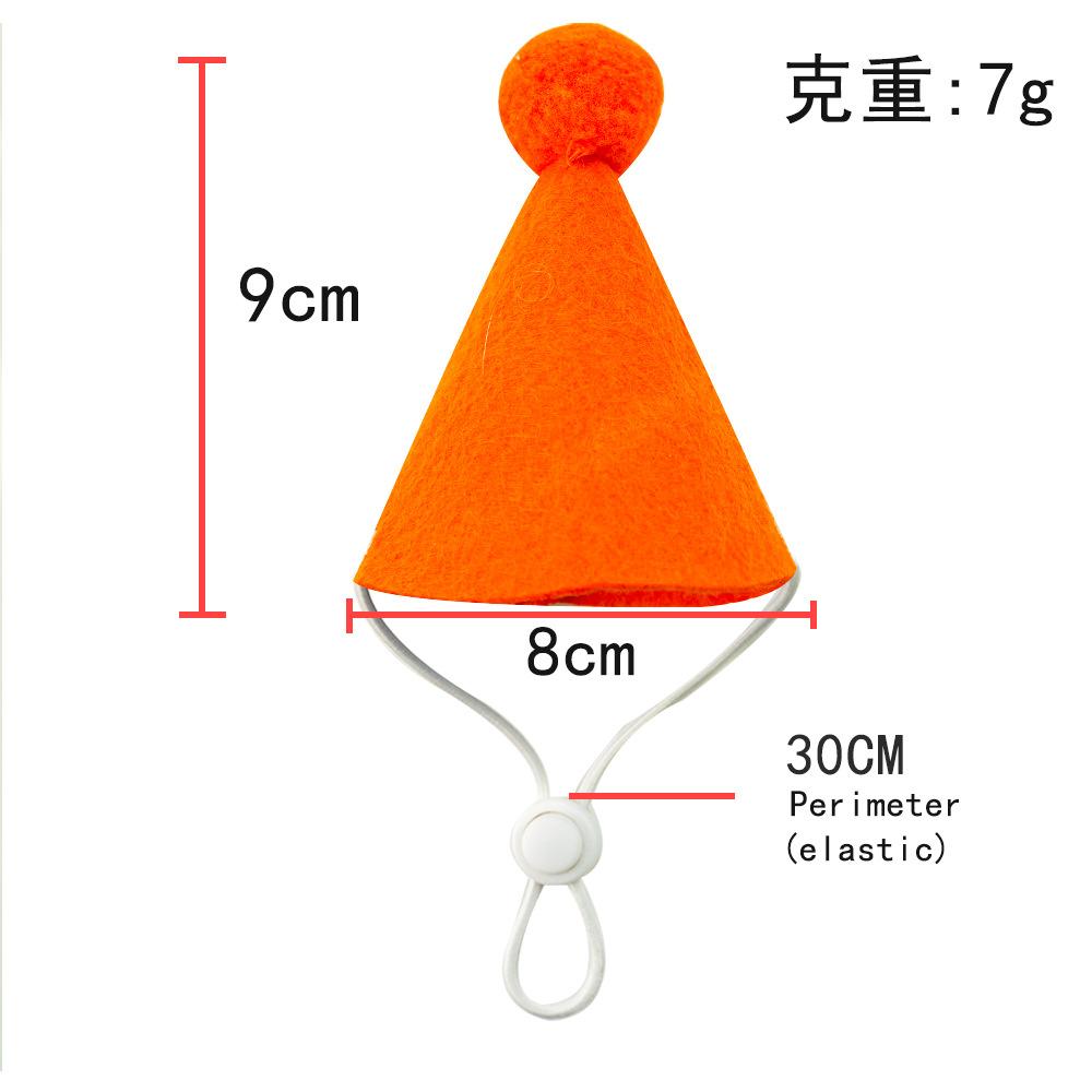 Pet Ins Wind Birthday Saliva Towel Cat Bib Scarf Dog Cat Hat