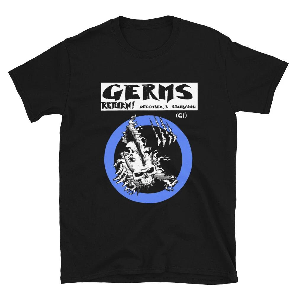 GERMS - STARWOOD 1980 Unisex T-Shirt Vintage Punk Rock Hardcore 4XL