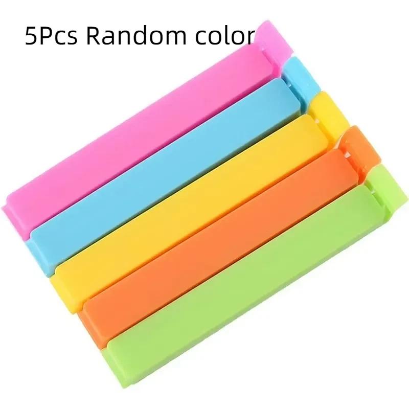 

5/10/20Pcs Portable New Kitchen Storage Food Snack Seal Sealing Bag Clips Sealer Clamp Plastic Tool Kitchen Accessories