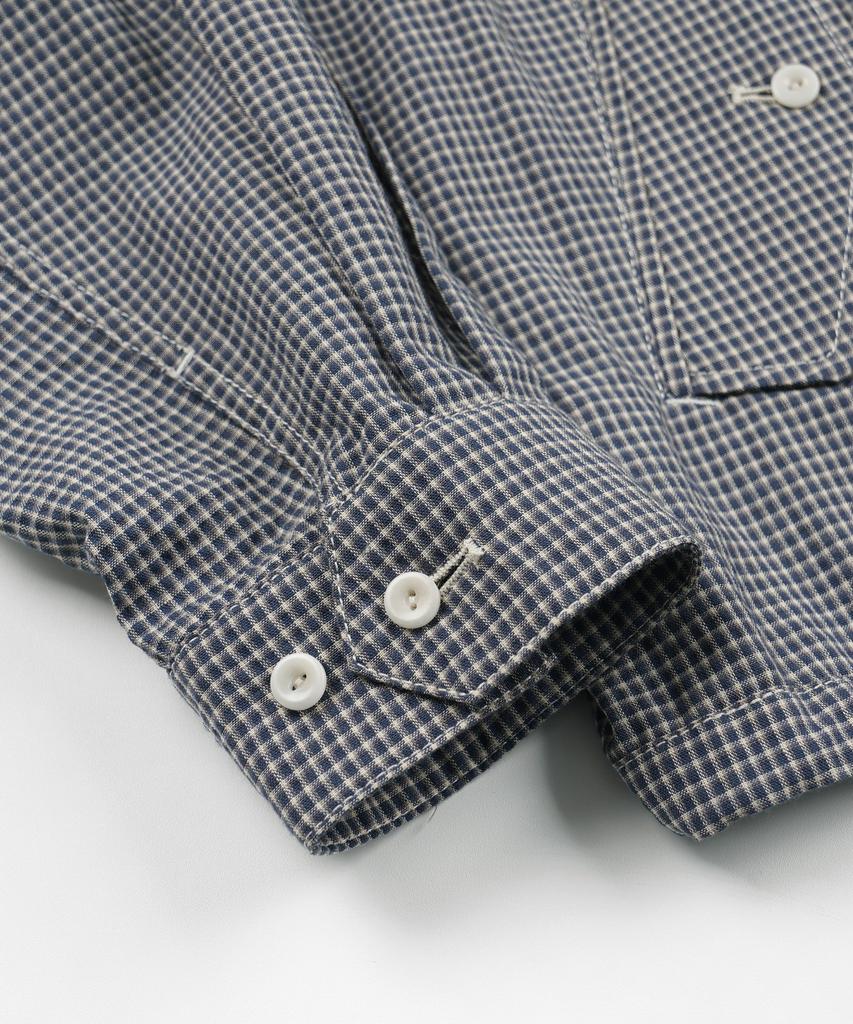 Frizmworks Check Buddy Harrington Jacket _ Sea Blue