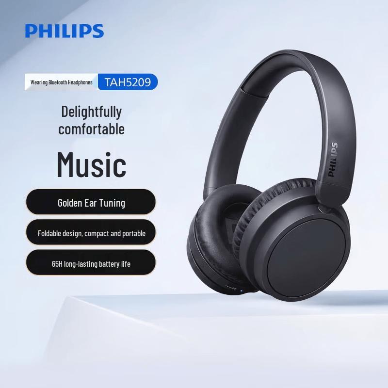 Philips TAH5209 Wireless Noise-Cancelling Over-Ear Headset