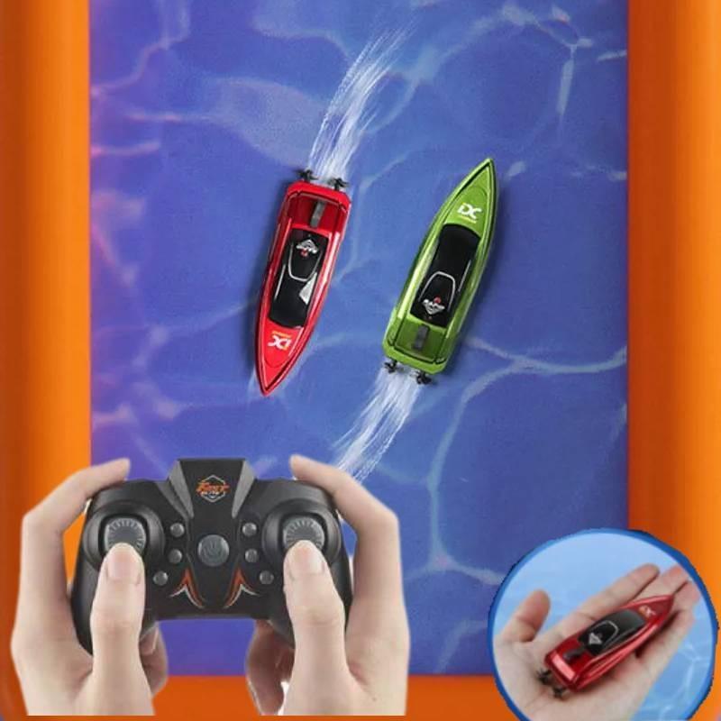 High-speed Mini Wireless Remote Control Boat Durable 2.4g Rechargeable Toy