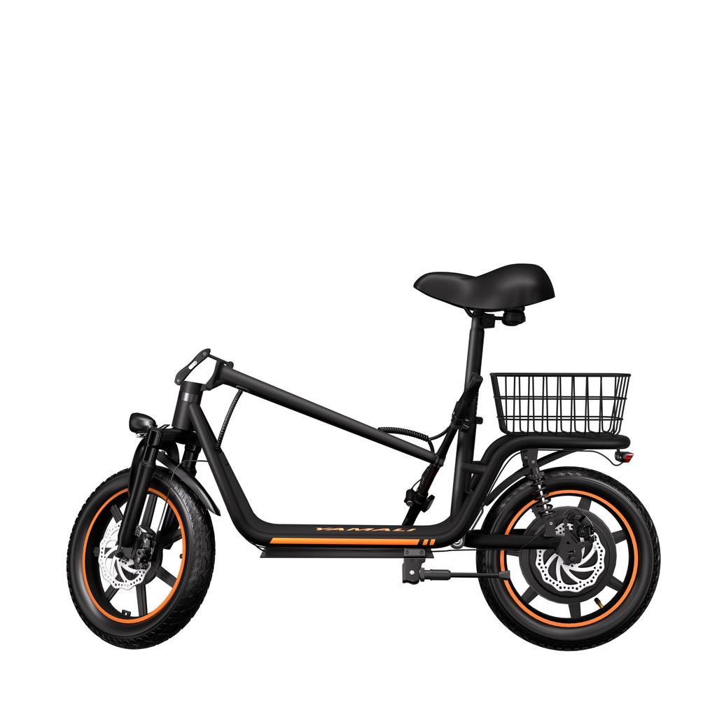 YAMALI X14 City Electric Scooter With Rear Frame 350W Motor 36V16AH Battery 14 Inch Multi Terrain Tires Outdoor Riding E-Scooter For Adult