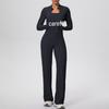 Women's High-Waisted Yoga Set: I-Beam Vest, Wide-Leg Pants, Skin-Friendly Sports Zipper Jacket