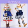 Story Jessie Toy Cosplay Dress Set Clothing Halloween Party Stage Performance