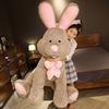Cute Giant Plush Bunny Doll Soft Long Fur Stuffed Toy For Girls Cozy Sleep Pillow