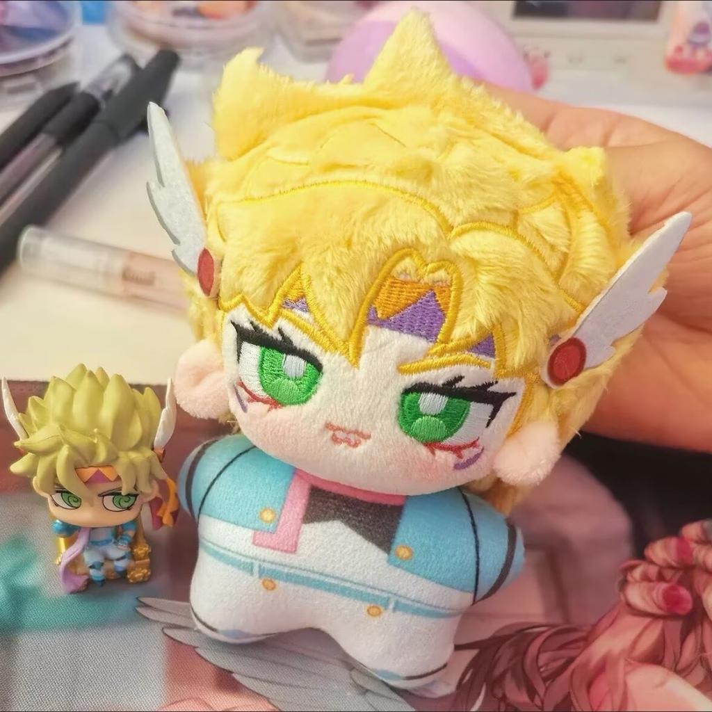 JoJo's Bizarre Adventure Caesar Plush Doll 10cm Pendant Stuffed Toy Fan Gift Caesar Anthonio Zeppeli Backpack Plusie Doll