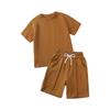 Boys' Short Sleeve & Shorts Set - Kids 2-Piece Summer Outfit