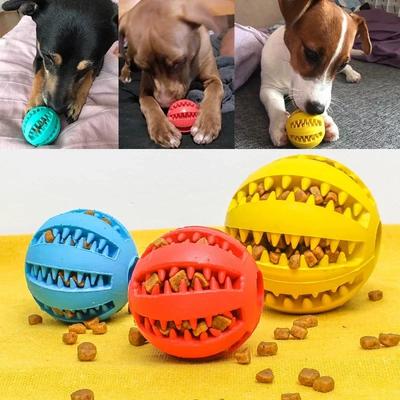 Pet Dog Boring Bite Prevention Training Toy Molar Puzzles Ball Interactive Miss Eating Fun Chew Chew Chew Chew Toy