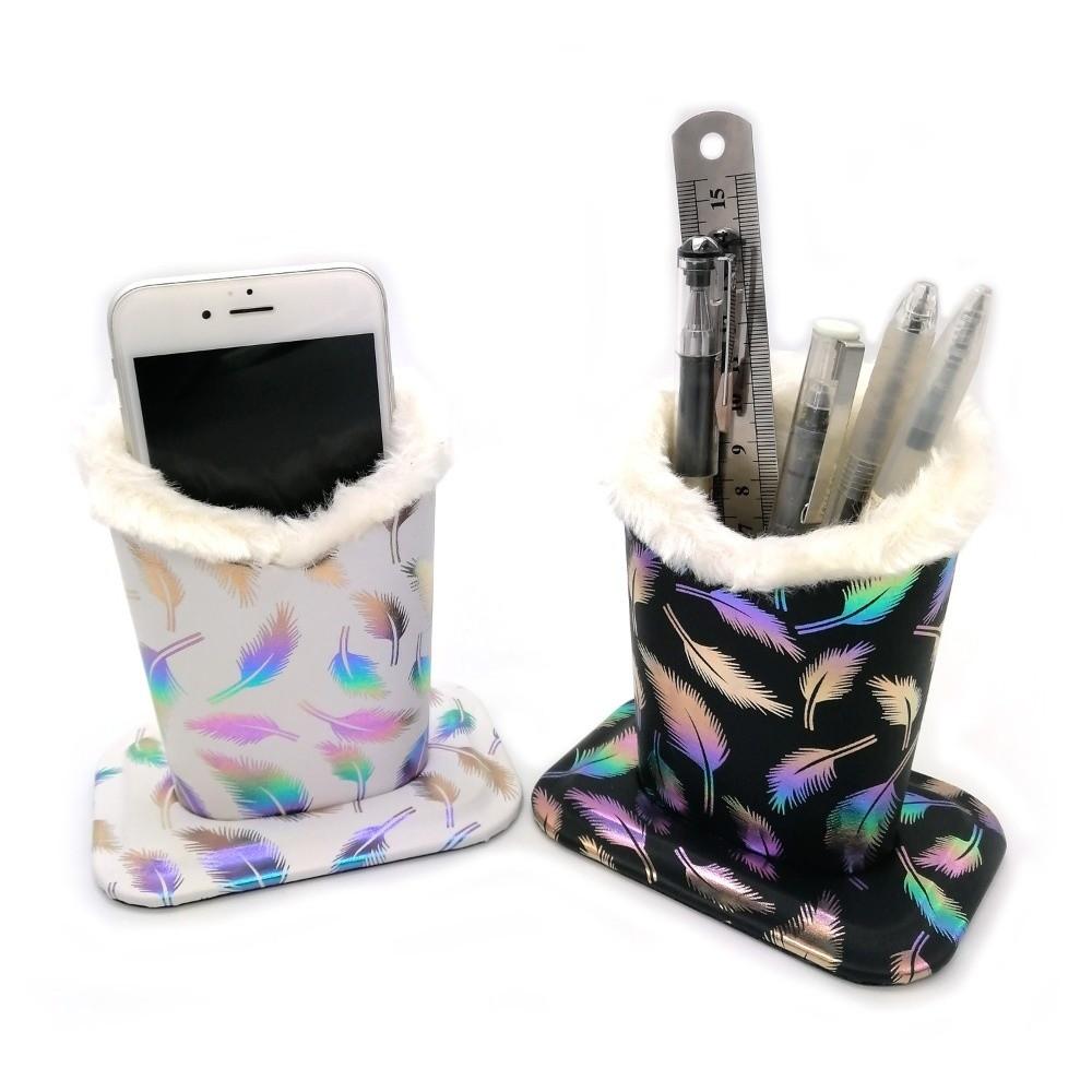 PU Leather Glasses Case Anti-Scratch Sunglass Stands Portable Desk Organizer  Nightstands