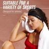 WRELS Summer Outdoor Headband Elastic Non Slip Fitness Running Sweatband Quick Dry Yoga Lightweight Sport Tennis Head Strap