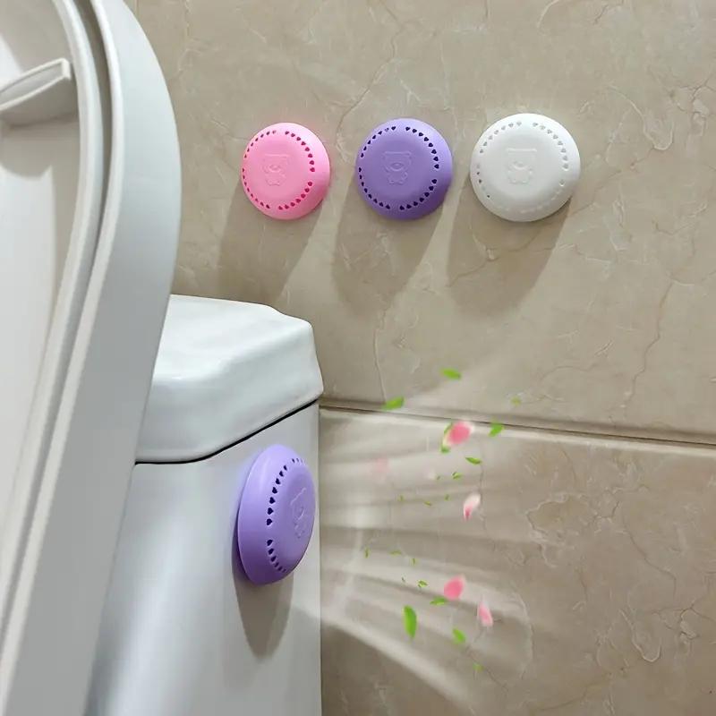 3/6/9/12 PCS Solid Deodorizing Tablets Adhesive Air Freshener Indoor Circular Aromatherapy Box