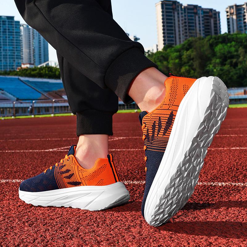 TUINANLE Men’s Mesh Trainers: Wide-toe Design, Breathable and Lightweight, Comfortable and Durable, Ideal for Casual Walks and Outdoor Activities