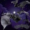 5Pcs Lifelike Fake Bat Halloween Decorations Scary Haunted House Hanging Props DIY Party Ornaments Soft Rubber Bat Toys