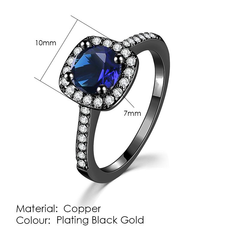 

ZHOUYANG Ring For Women Red Crystal Elegant Engagement Wedding Ring Rose Gold Color Austrian Crystals Fashion Jewelry ZYR187 10