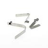 10Pcs V-Shaped Spring Buckle 6Mm Spring Buckle Steel Sheet Vertical Spring Sheet V-Shaped Positioning Spring Sheet