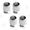 4pcs For Jeep Wrangler Renegade Cherokee Off-Road Vehicle SUV Logo Car Wheel Tire Valve Caps Air Stem Aluminum Accessories ANS1