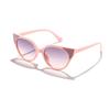 2026 New Children's  Fine Glitter Cat-Eye Frame Cute Baby Candy-Colored Outdoor Sunshade Sunglasses