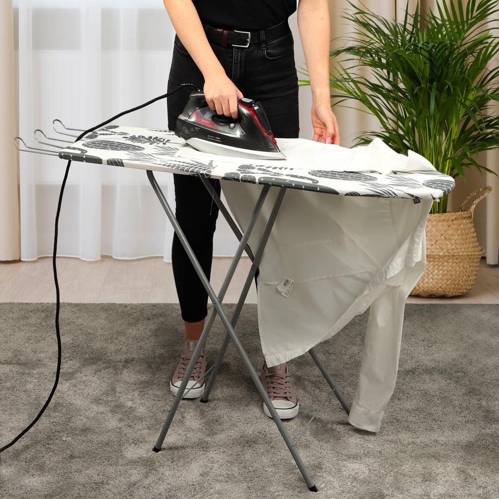 KADAX Folding Ironing Board 100x30cm Lightweight Iron Holder Standard