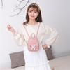 Big Bow Backpack Fashionable Multi-functional Small Backpack Versatile Single Shoulder Portable Messenger Women's Bag