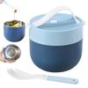 Insulated Soup Container Portable Food Bowl Leakproof Thermal Soup Container with Spoon for Kitchen Home Travel Camping