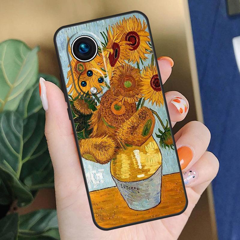 Van Gogh Oil Art Painting Case For Honor X9c X9b X8b X9a X8a X8 X9 50 70 90 Lite Honor 200 Pro Magic 7 5 6 Lite Cover