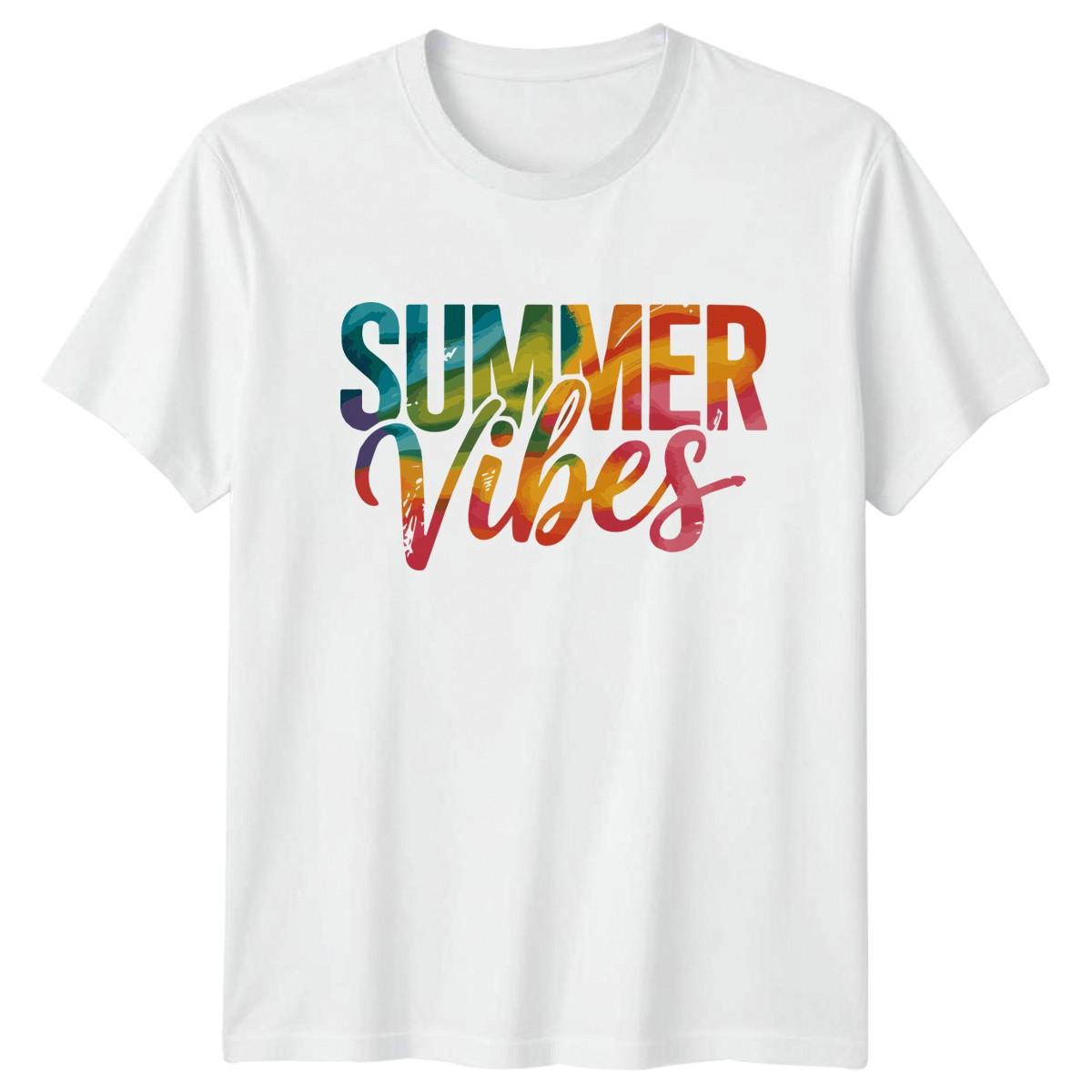 Summer Vibes T-Shirt Beach Life Summer Summer Holiday Gift For Him And Her L