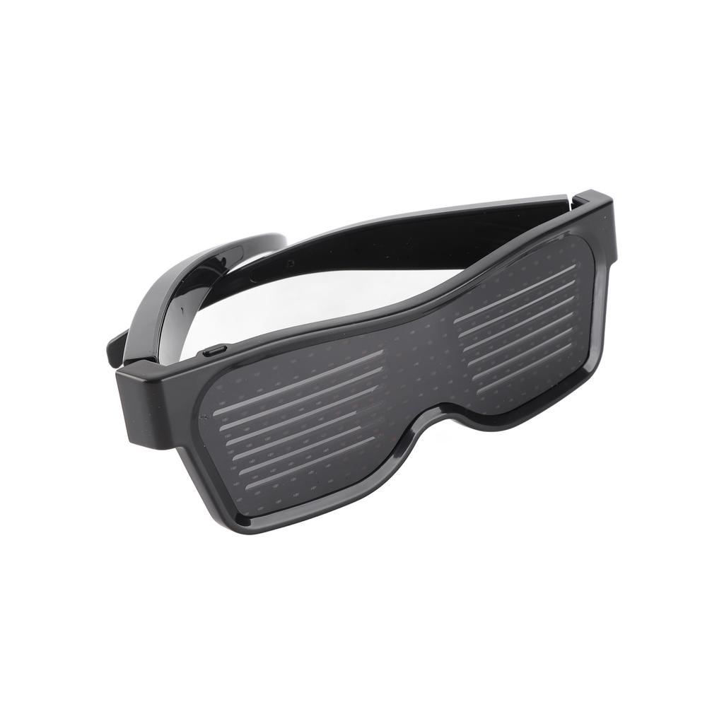 LED Glasses Customizable Bluetooth LED Glasses for Halloween and Birthday Parties