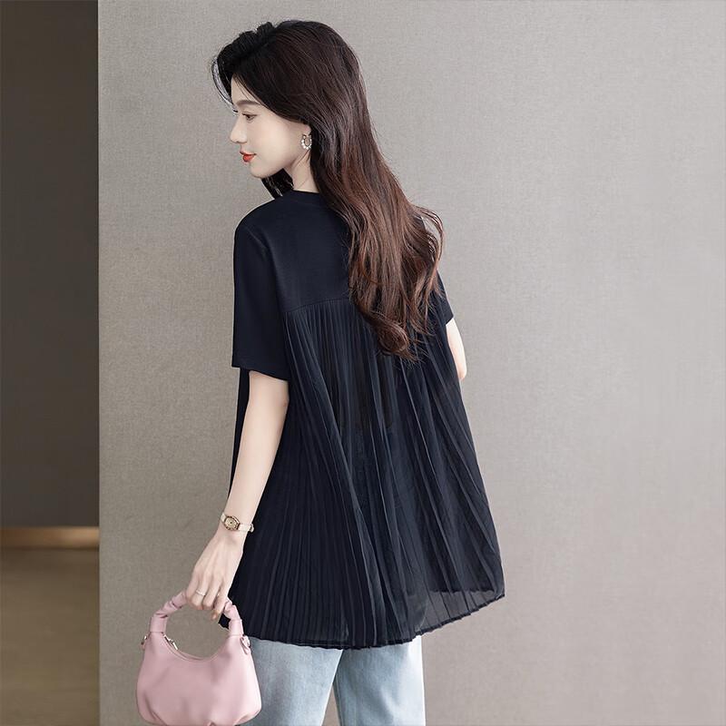 Women's 2025 Summer Casual Print Short Sleeve T-Shirt