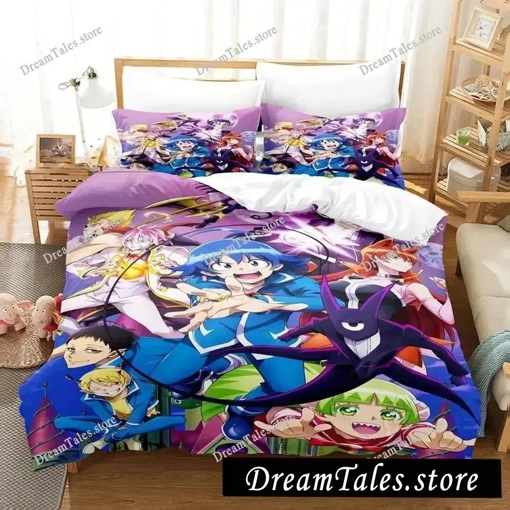Welcome To Demon School! Iruma-kun Bedding Set Single Twin Full Queen King Size Bed Set Adult Kid Bedroom Home Duvet Cover Sets7
